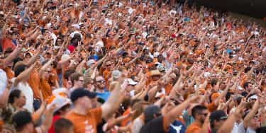 Image of Texas Longhorns Football In Columbus